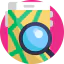 Magnifying glass Symbol 64x64