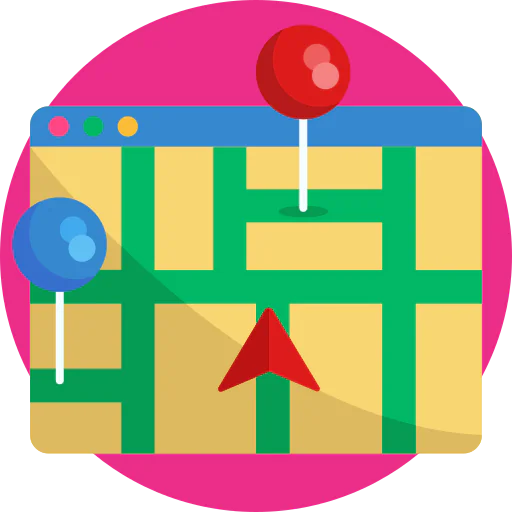 Map pin icon