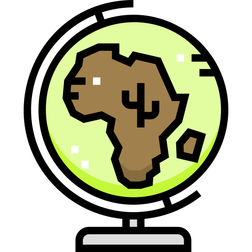 World map icon