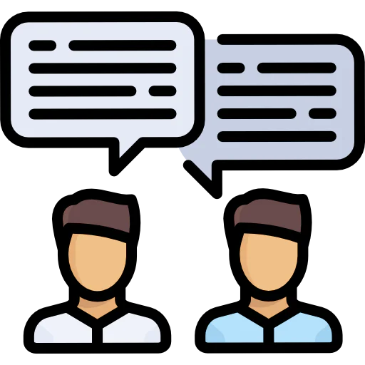 Chatting icon