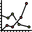 Line graph іконка 64x64