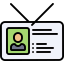 Id card icon 64x64