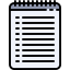 Text lines icône 64x64