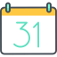 Weekly calendar 图标 64x64