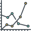 Line graph іконка 64x64