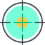 Круглая мишень иконка 64x64