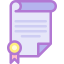 Certificate アイコン 64x64