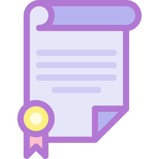 Certificate icon