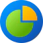 Pie chart icon 64x64
