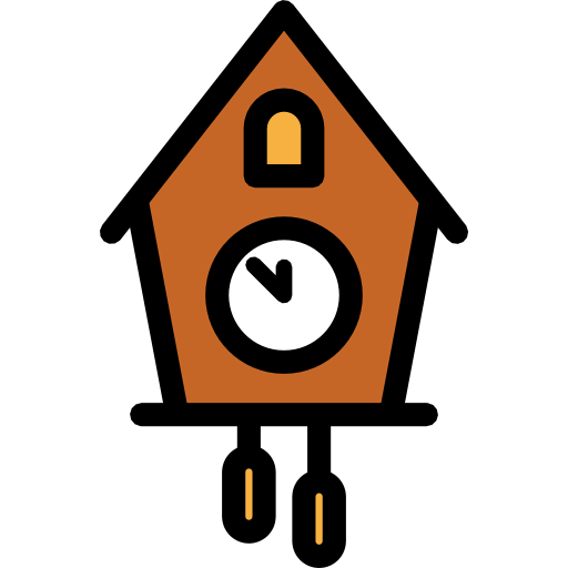Cuckoo clock icon