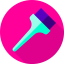 Hair dye brush icon 64x64