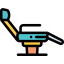 Dentist chair icon 64x64