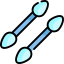 Cotton swab icon 64x64
