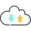 Computing cloud 图标 64x64