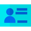 Id card icon 64x64