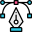 Pen tool ícono 64x64