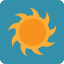 Sun icon 64x64