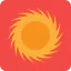 Sun icon 64x64
