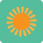 Sun icon 64x64