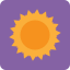 Sun icon 64x64