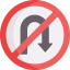 U turn icon 64x64