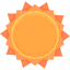 Sun icon 64x64