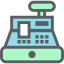 Cash register icon 64x64