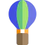 Hot air balloon icon 64x64