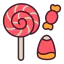 Halloween candy icon 64x64