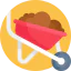 Wheelbarrow icon 64x64