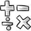 Maths Symbols icon 64x64