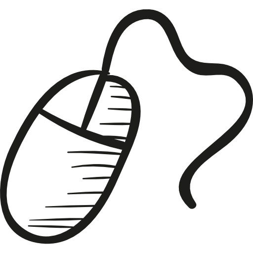 Draw Computer Mouse icon