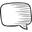 Draw Message Bubble icon 64x64