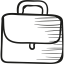 Briefcarrier with handle icon 64x64