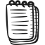Notepad with rings  icon 64x64