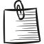 Paper with Clip icon 64x64