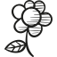 Flower drawing icon 64x64