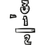 School Subtraction icon 64x64