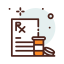 Medical prescription icon 64x64
