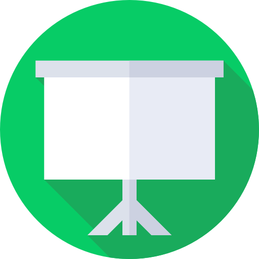 Projector screen icon