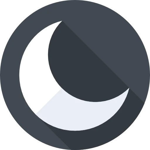 Half moon icon