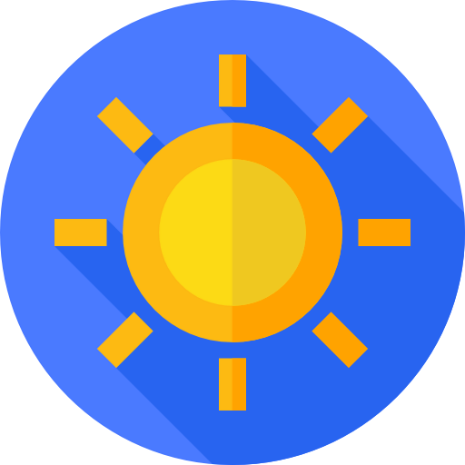 Sun icon