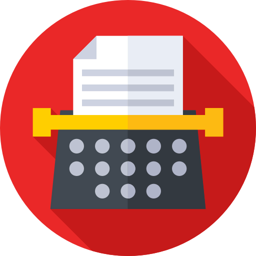 Typewriter icon