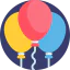 Balloons icon 64x64