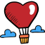 Hot air balloon icon 64x64