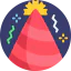 Party hat Ikona 64x64