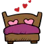 Bed icon 64x64