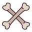 Skull and bones icône 64x64