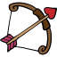 Bow and arrow ícono 64x64