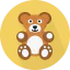 Teddy bear ícono 64x64